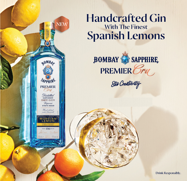 BOMBAY SAPPHIRE PREMIER CRU MURCIAN LEMON